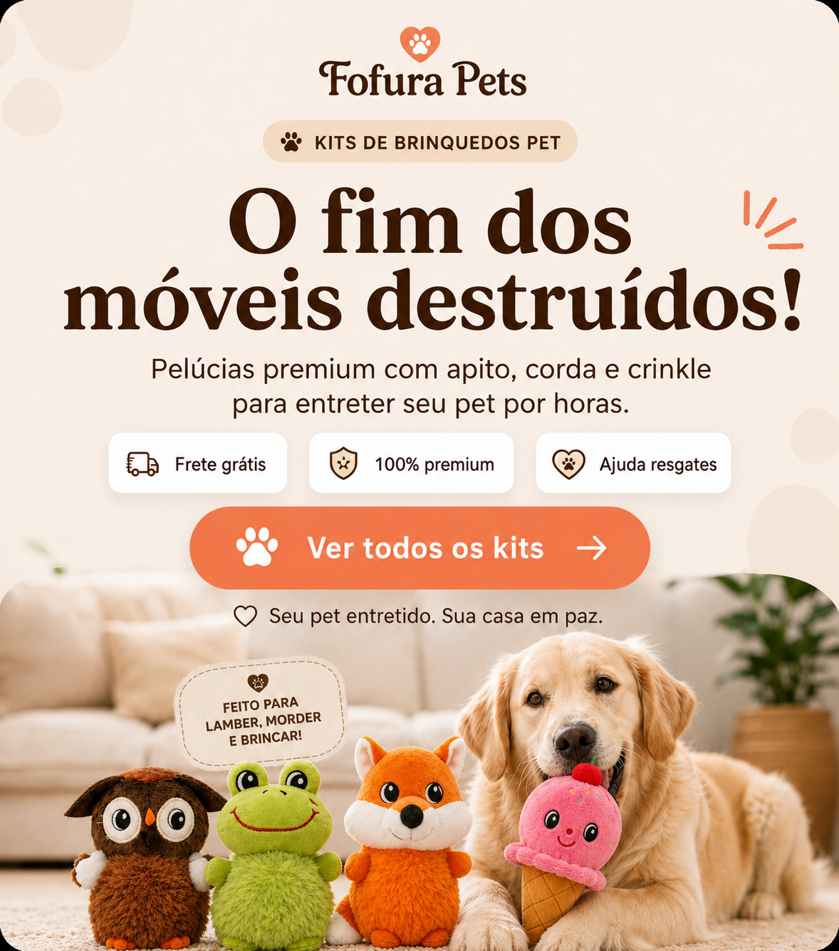 Banner Fofura Pets
