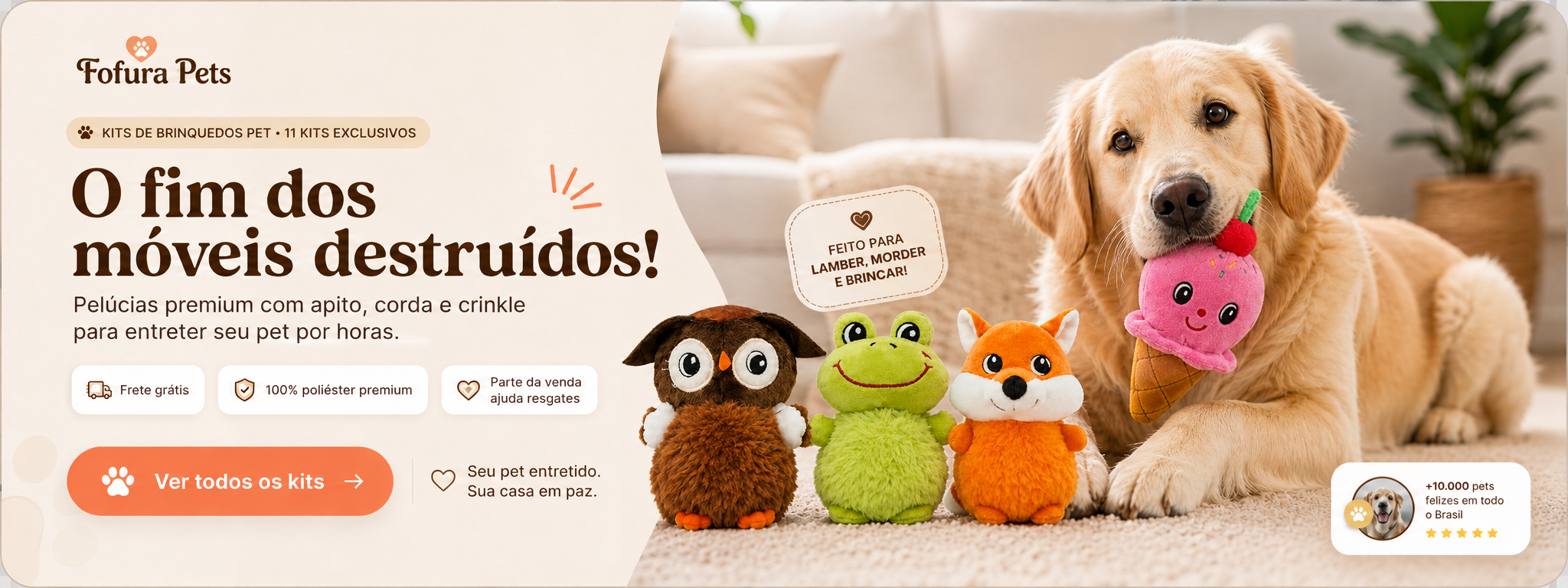 Banner Fofura Pets